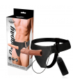 HARNESS ATTRACTION ÁRNES HUECO GREGORY CON VIBRADOR 16.5 X 4.3CM