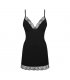 OBSESSIVE BELLA ROU CHEMISE THONG XS S