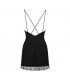 OBSESSIVE BELLA ROU CHEMISE THONG XS S