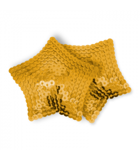 OHMAMA FETISH PEZONERAS ESTRELLA LENTEJUELAS DORADO