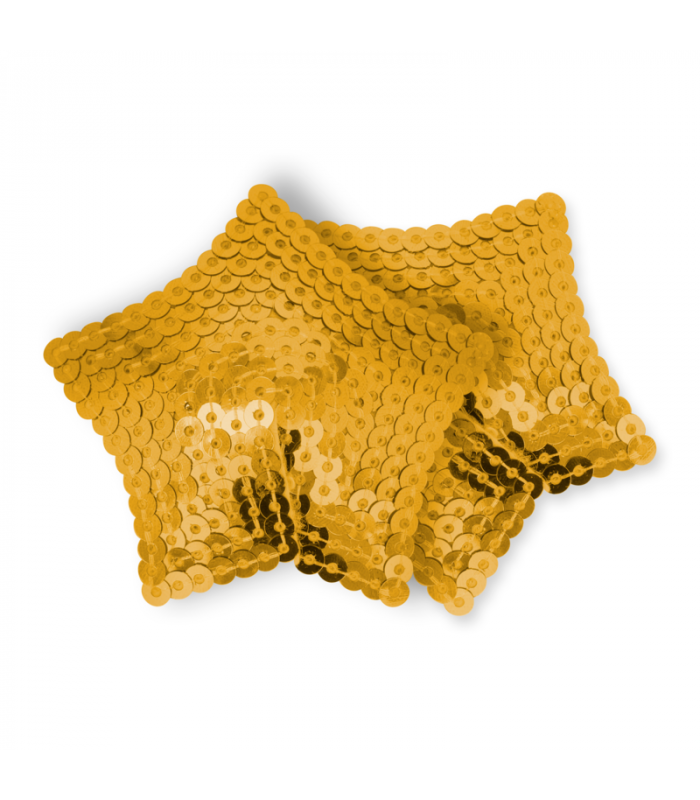 OHMAMA FETISH PEZONERAS ESTRELLA LENTEJUELAS DORADO