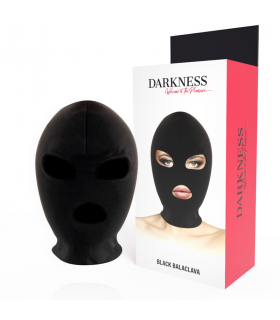 DARKNESS BDSM MaSCARA SUMISIoN BOCA Y OJOS NEGRO