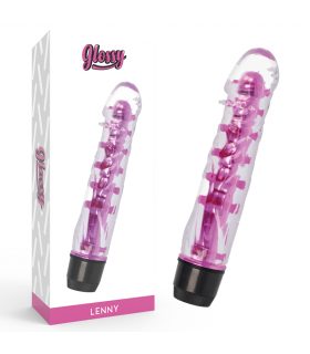 GLOSSY LENNY VIBRADOR ROSA