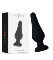 INTENSE ANAL PLUG PIPO M SILICONE NEGRO 11.5CM