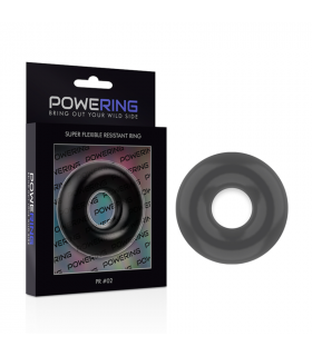 POWERING SUPER FLEXIBLE Y RESISTENTE ANILLO PENE 45CM NEGRO