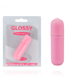 GLOSSY PREMIUM VIBE BALA VIBRADORA 10V ROSA