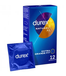 DUREX NATURAL XL 12 UDS