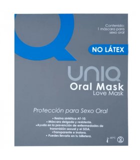 UNIQ ORAL MASK PRESERVATIVOS SIN LATEX 1 UNIDAD