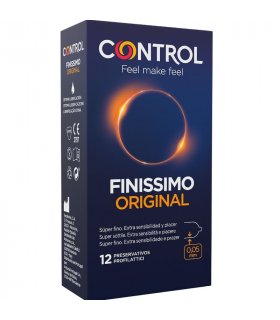CONTROL FINISSIMO PRESERVATIVOS 12 UNIDADES
