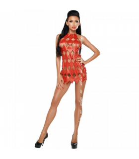 ME SEDUCE GWEN VESTIDO ESPALDA DESCUBIERTA ROJO S M
