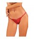 OBSESSIVE LACELOVE TANGA ROJO XS S
