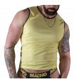 MACHO CAMISETA AMARILLO S/M