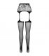 PASSION S028 MEDIAS CON LIGUERO NEGRO TALLA UNICA