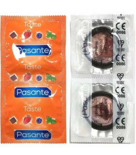 PASANTE PRESERVATIVO SABOR CHOCOLATE BOLSA 144 UNIDADES