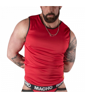 MACHO CAMISETA ROJA L XL