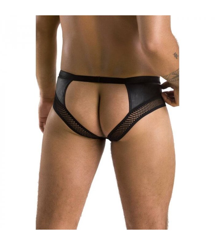 PASSION 030 SLIP ABIERTO TOM NEGRO L XL