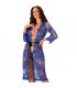 OBSESSIVE COBALTESS PEIGNOIR L XL