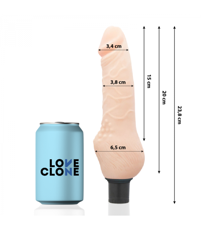 LOVECLONE DAVEN SELF LUBRICATION REALISTICO 238 CM