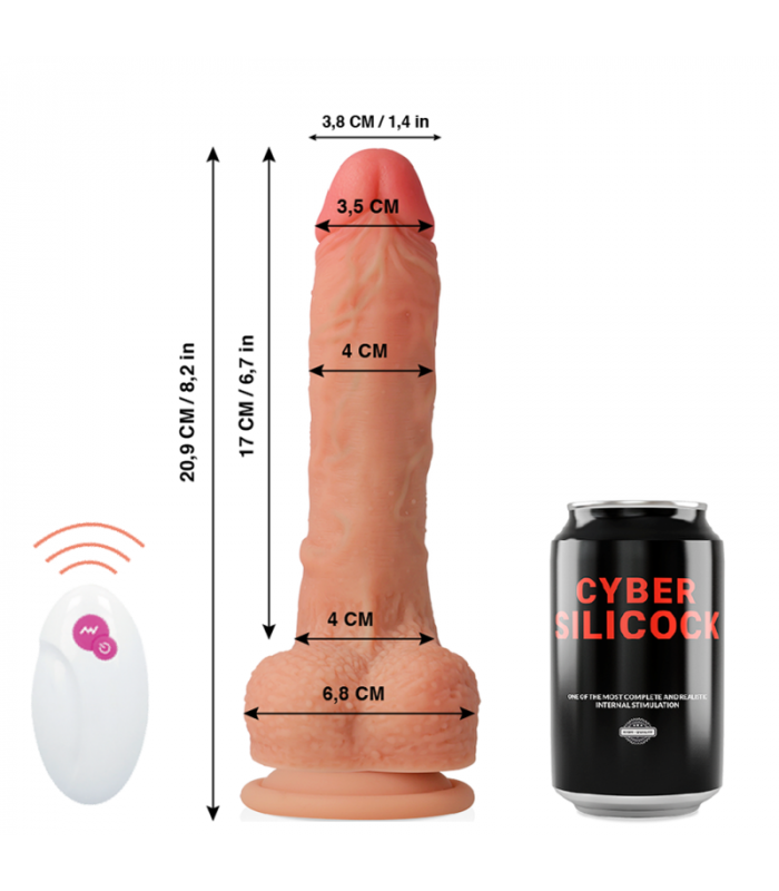 CYBER SILICOCK REALISTICO CONTROL REMOTO MR RICK