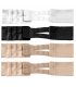 BYEBRA EXTENSORES DE CONTORNO FLEXIBLES 2 GANCHOS NUDE 4UDS