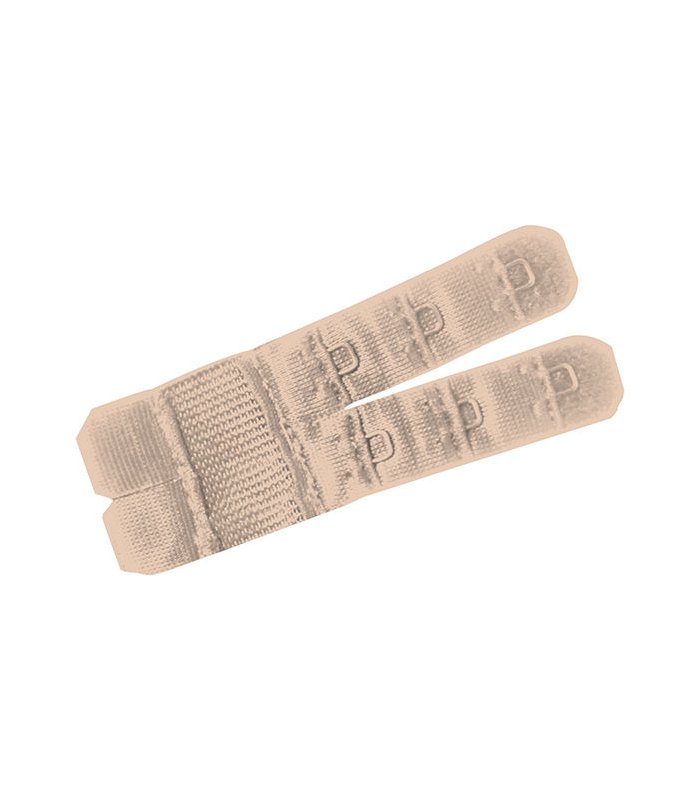 BYEBRA EXTENSORES DE CONTORNO FLEXIBLES 2 GANCHOS NUDE 4UDS