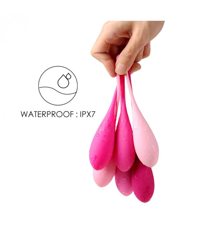 LESLIE KEGEL FIT ENTREGADOR SUELO PELVICO 6PCS
