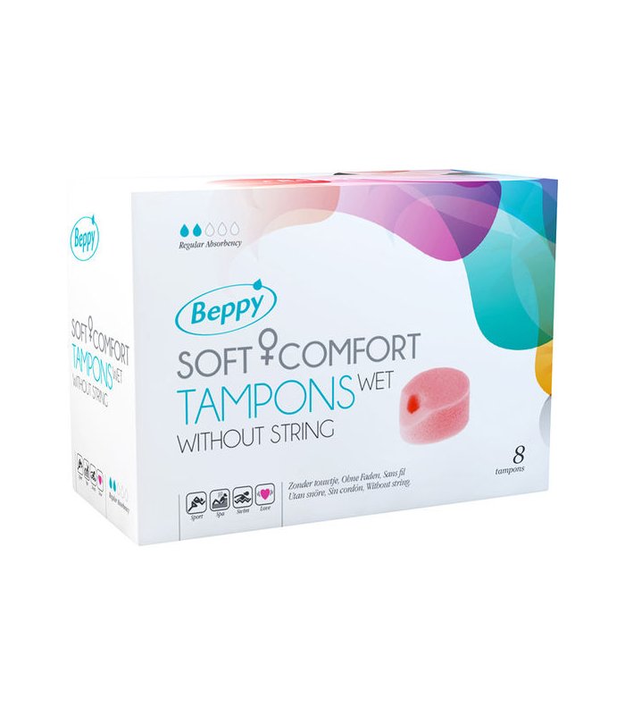 BEPPY TAMPONES LUBRICADOS 8 UDS