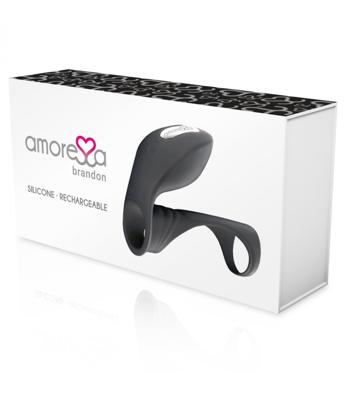 AMORESSA BRANDON ANILLO VIBRADOR CON FUNDA