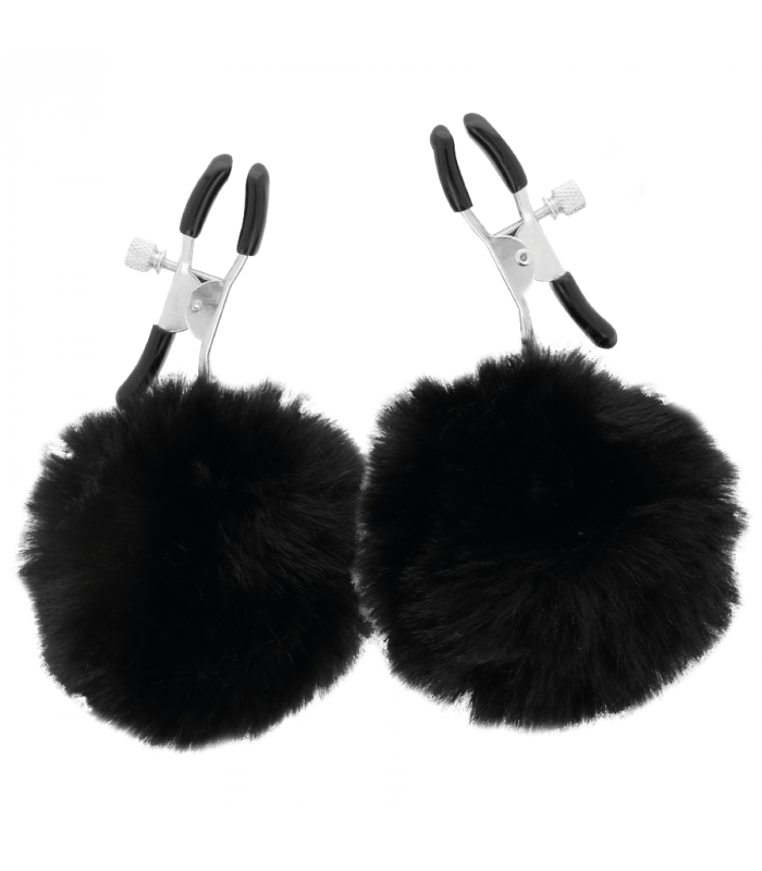 DARKNESS PINZAS PARA PEZONES CON POMPONES