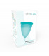 STERCUP COPA MENSTRUAL FDA SILICONE TALLA S AQUAMARINA