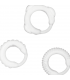 ADDICTED TOYS SET 3 ANILLOS PENE CLEAR