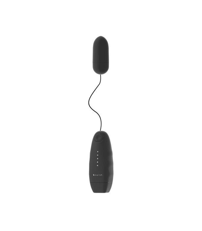 B SWISH BNAUGHTY CLASSIC VIBRATING BULLET NEGRO