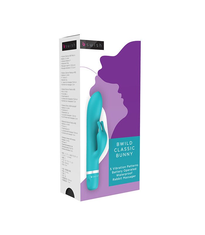 B SWISH BWILD CLASSIC BUNNY RABBIT VIBRATOR JADE
