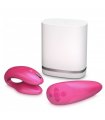 WE VIBE CHORUS VIBRADOR PAREJAS CON CONTROL SQUEEZE ROSA