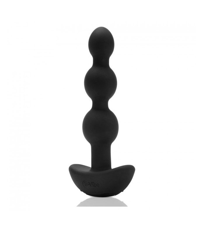 B VIBE TRIPLET ANAL CONTROL REMOTO BEADS NEGRO