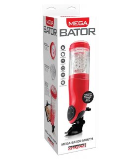PDX MEGA BATOR USB MASTURBADOR MASCULINO BOCA ROJO